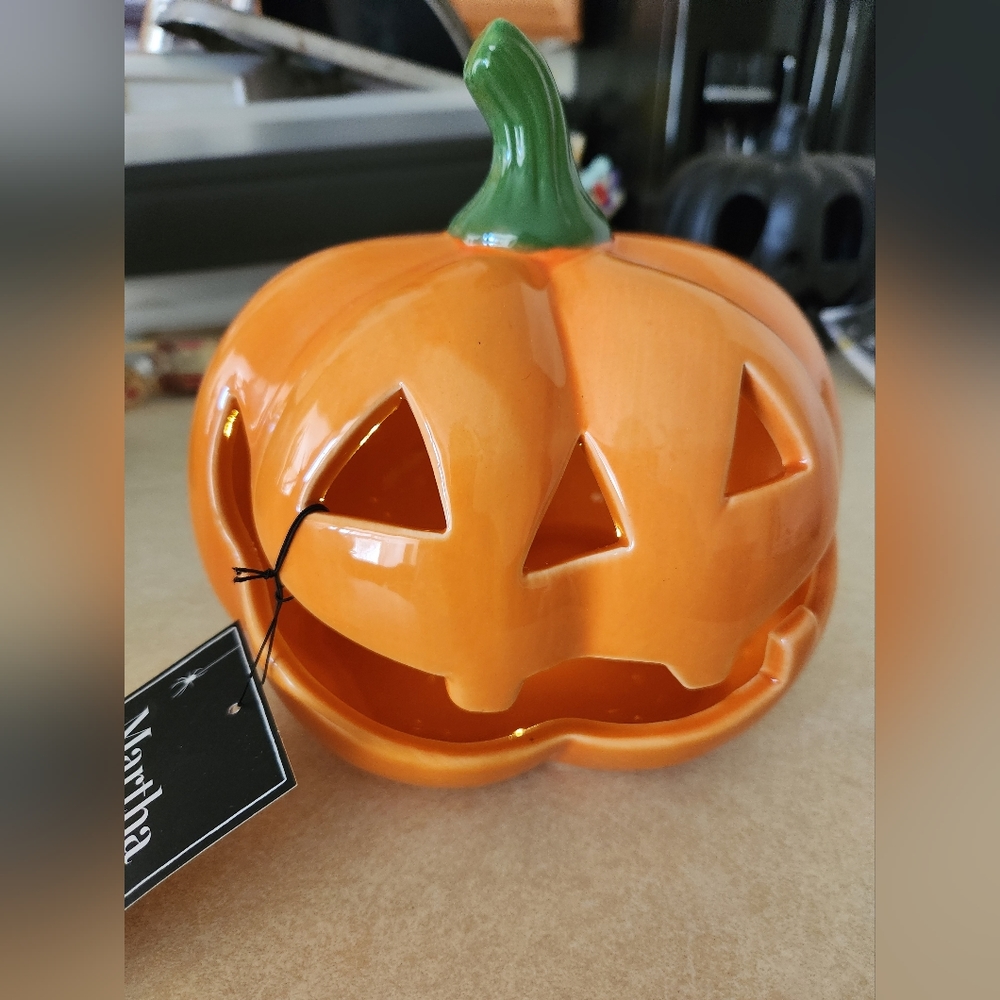 Light up pumpkin Martha Stewart collection